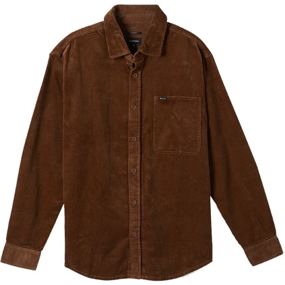 Brixton Bowery Corduroy L/S Flannel Size Medium